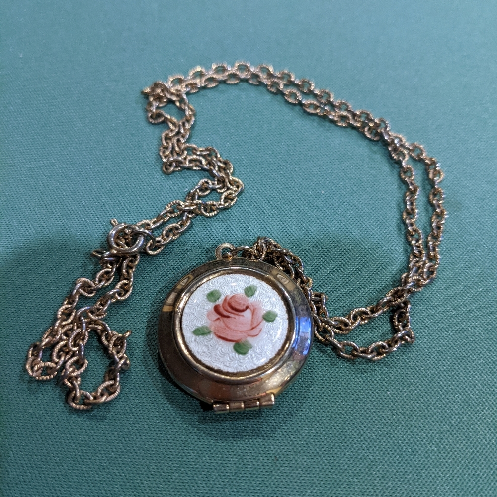 Vintage Rose Locket